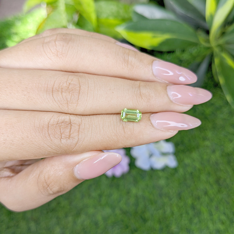 0.98 Ct. Peridot from Tanzania