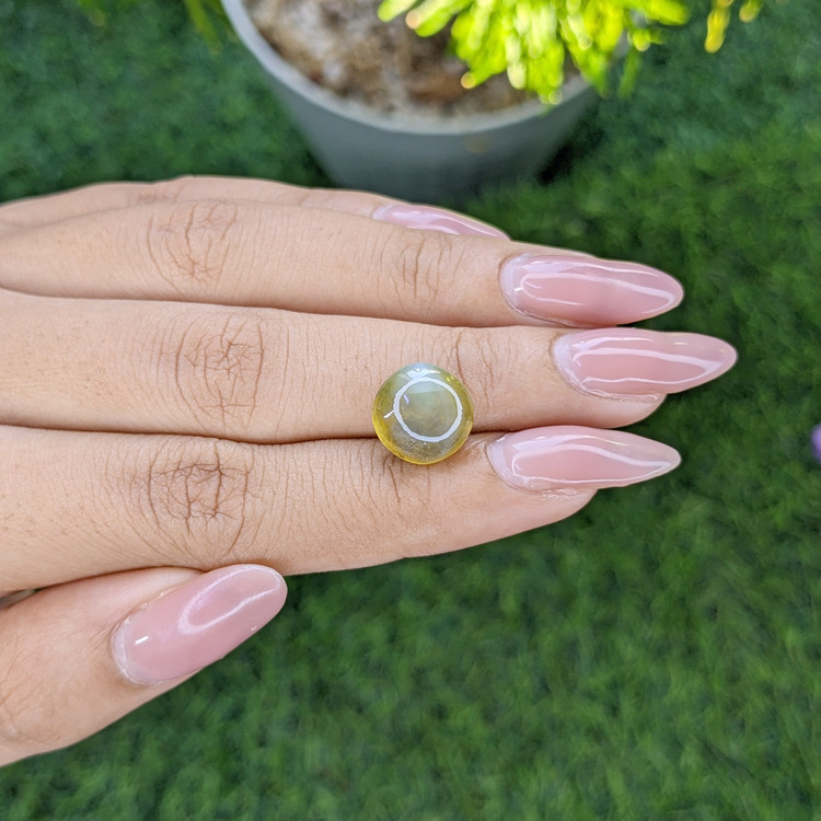 7.95 Ct. Cabochon Chrysoberyl from Tanzania