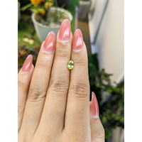 0.82 Ct. Peridot from Pakistan Life Style