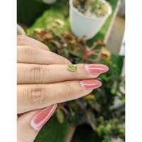 0.81 Ct. Peridot from Pakistan Life Style