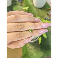 0.83 Ct. Peridot from Pakistan Life Style