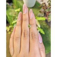 0.60 Ct. Peridot from Pakistan Life Style