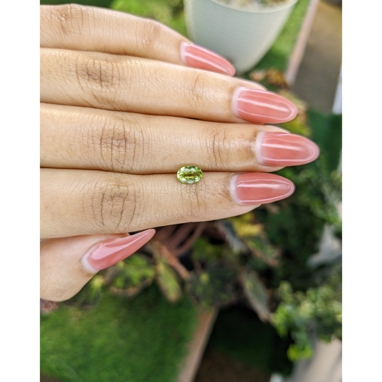 0.81 Ct. Peridot from Brazil