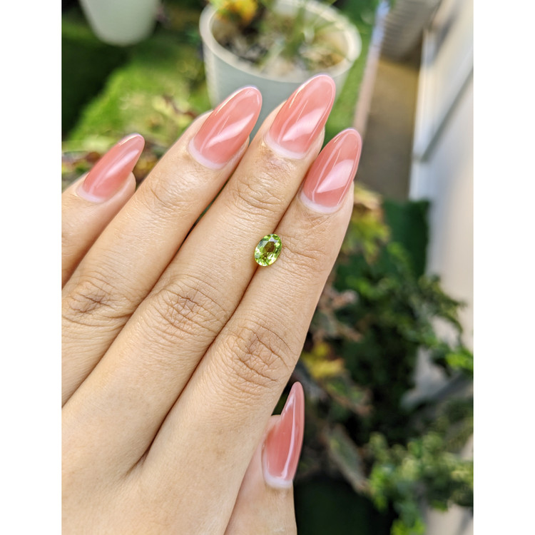 0.81 Ct. Peridot from Brazil