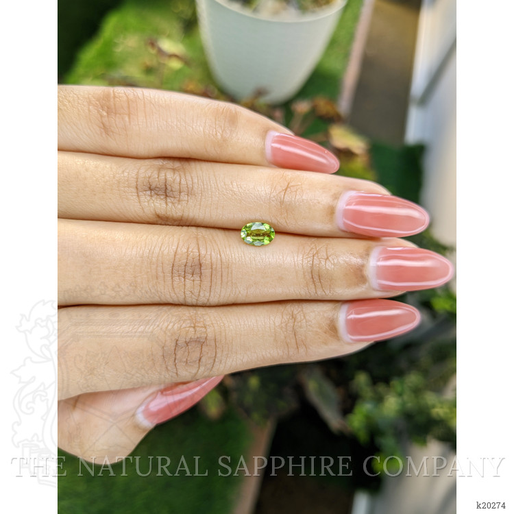 0.81 Ct. Peridot from Brazil