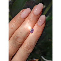 0.58 Ct. Alexandrite from Brazil Life Style