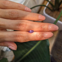 0.84 Ct. Alexandrite from Brazil Life Style