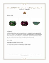 1.49 Ct. Alexandrite from Brazil Appraisal