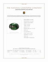 1.49 Ct. Alexandrite from Brazil Scan Report