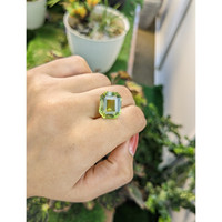 11.78 Ct. Prasiolite from Brazil Life Style