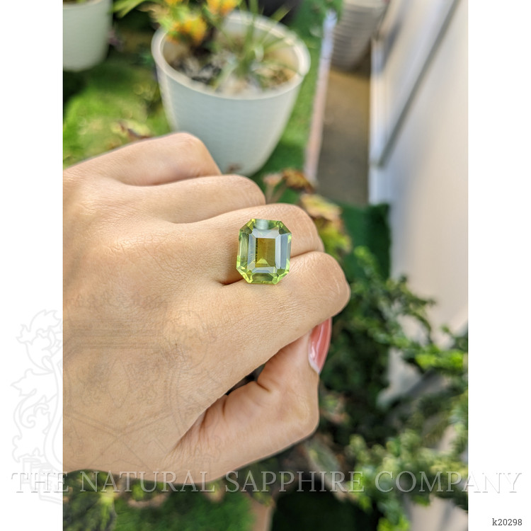 11.78 Ct. Prasiolite from Brazil