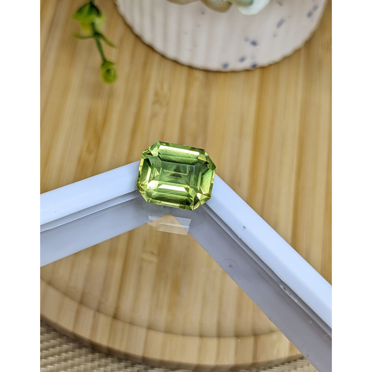 11.78 Ct. Prasiolite from Brazil