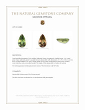 2.61 Ct. Alexandrite from Ceylon (Sri Lanka) Appraisal