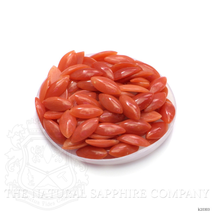 69.69 Ct. Cabochon Coral from Italy