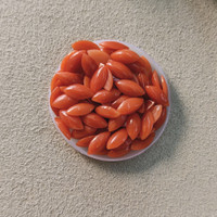 69.69 Ct. Cabochon Coral from Italy Life Style