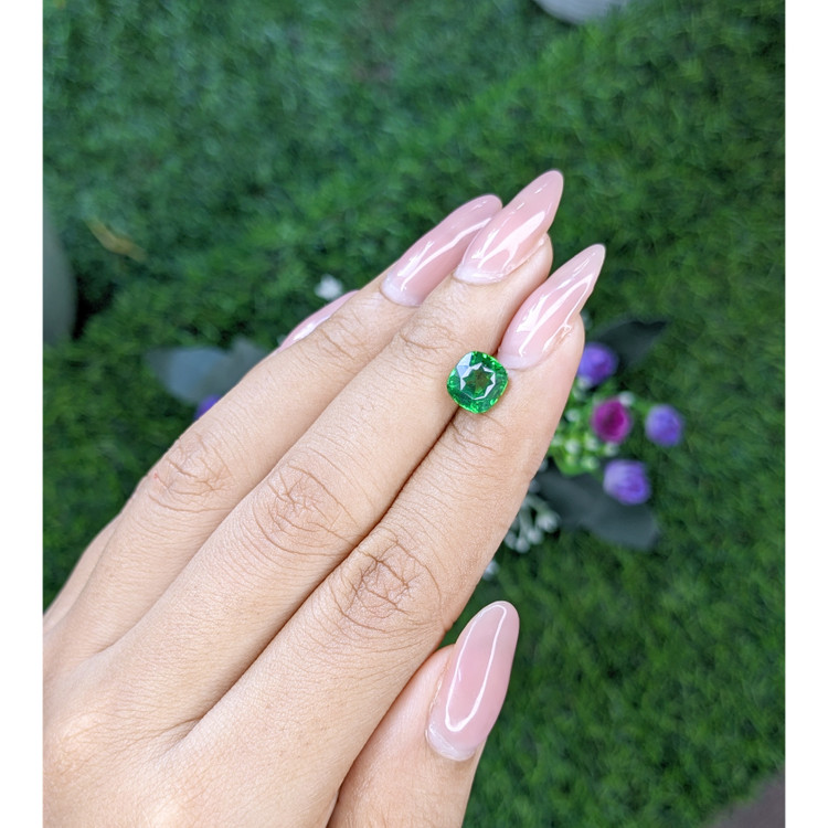 2.24 Ct. Tsavorite Garnet from Tanzania