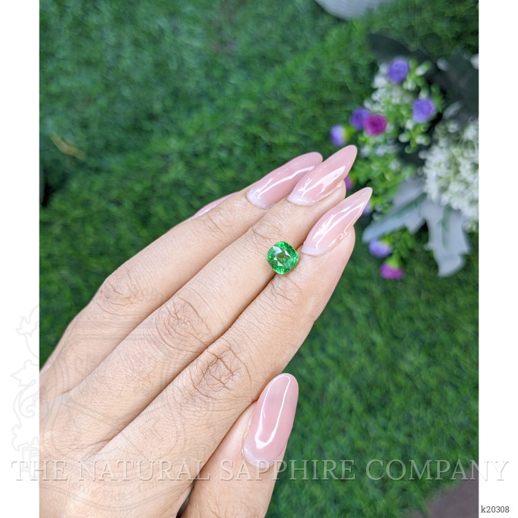 1.59 Ct. Tsavorite Garnet from Tanzania