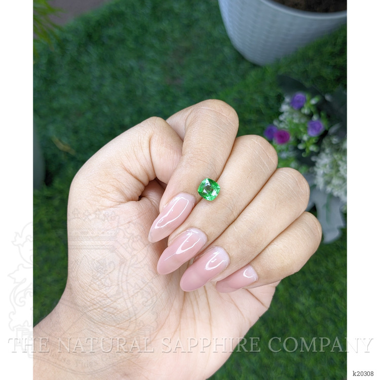 1.59 Ct. Tsavorite Garnet from Tanzania