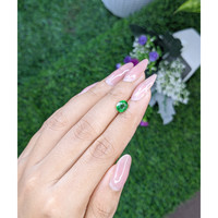 1.52 Ct. Tsavorite Garnet from Tanzania Life Style