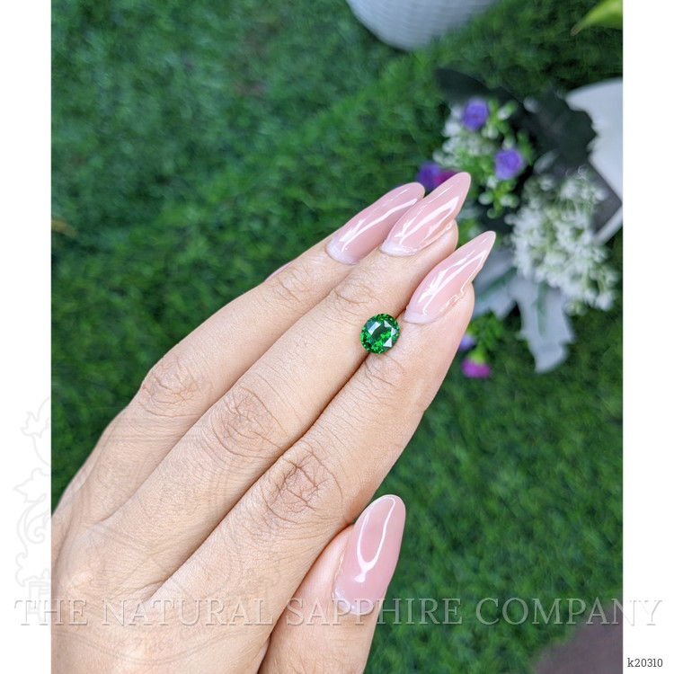 1.09 Ct. Tsavorite Garnet from Tanzania