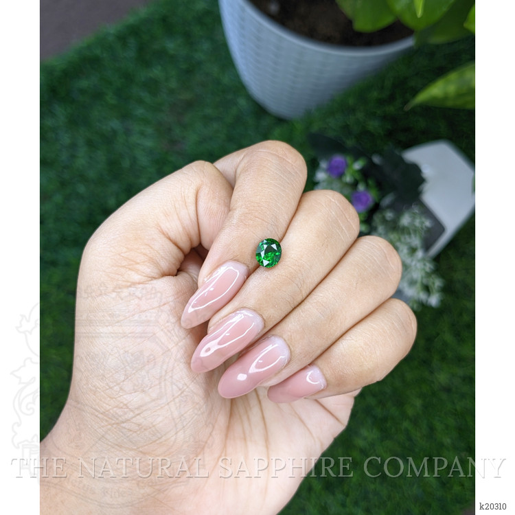 1.09 Ct. Tsavorite Garnet from Tanzania