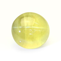 4.85 Ct. Greenish Yellow Cabochon Chrysoberyl from Tanzania Video