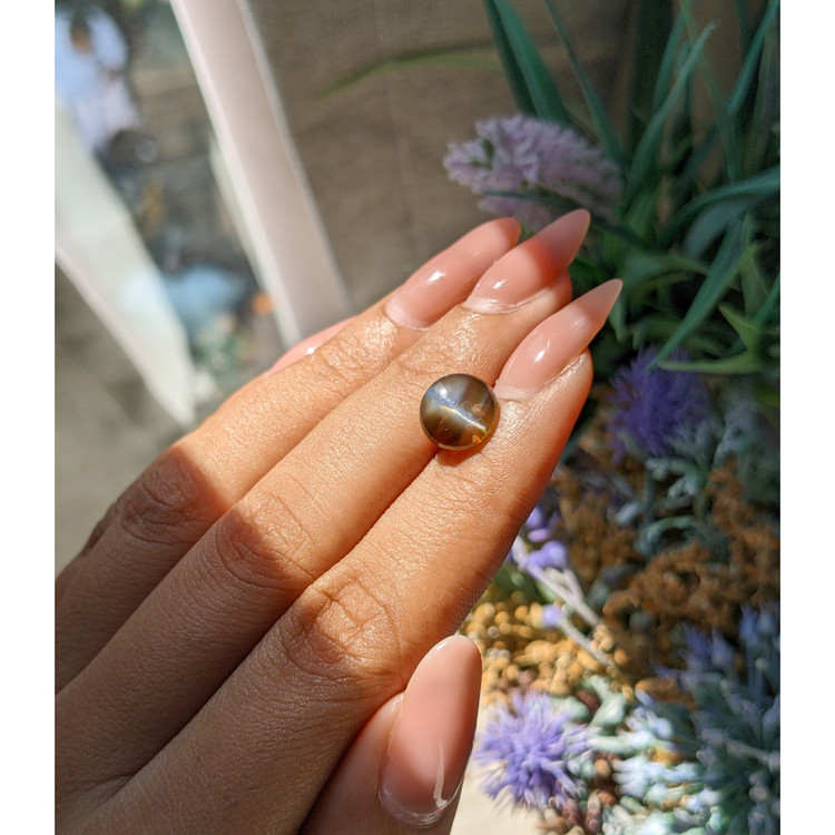 3.92 Ct. Cabochon Chrysoberyl from Tanzania