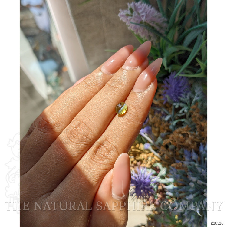 1.30 Ct. Cabochon Chrysoberyl from Madagascar