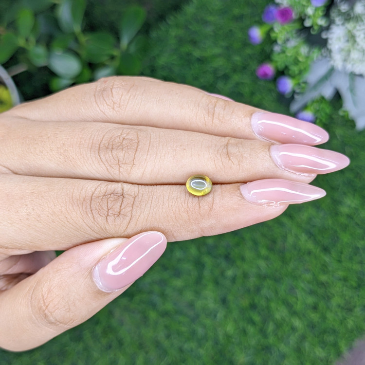 1.30 Ct. Cabochon Chrysoberyl from Madagascar