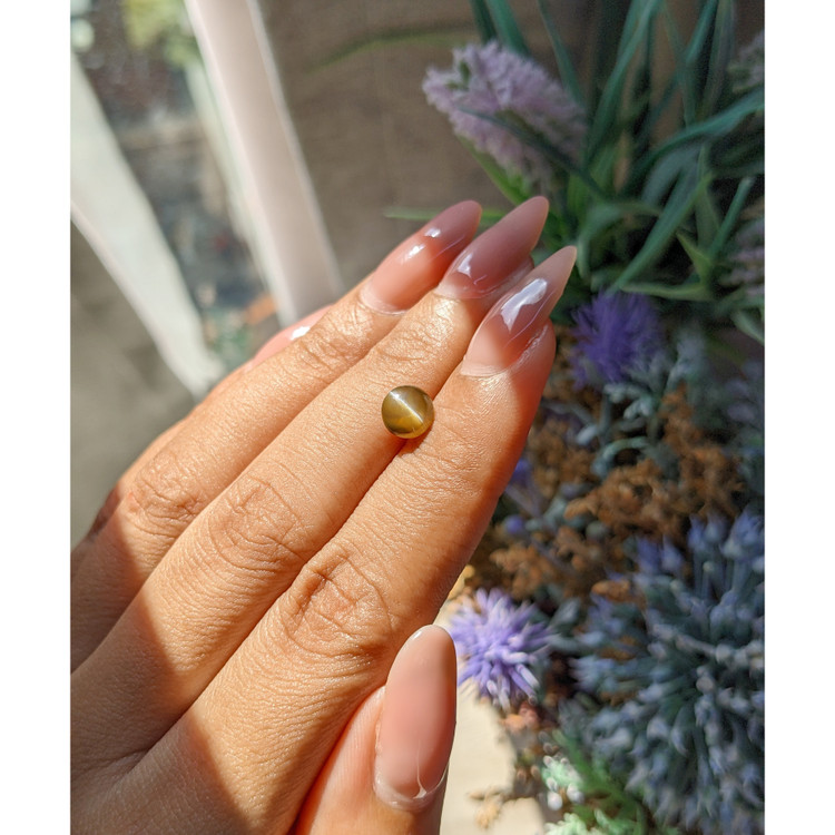 1.33 Ct. Cabochon Chrysoberyl from Tanzania