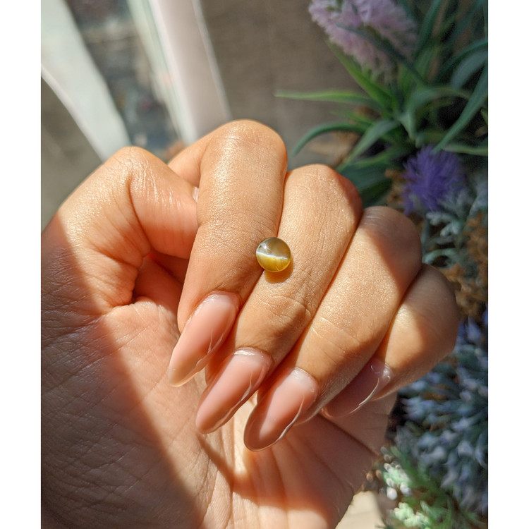 1.33 Ct. Cabochon Chrysoberyl from Tanzania