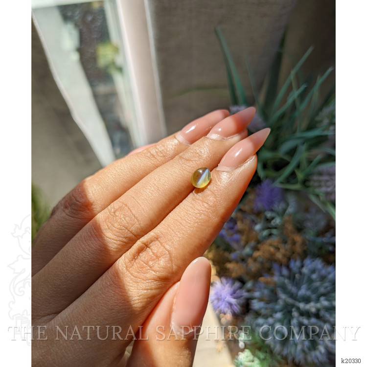 1.29 Ct. Cabochon Chrysoberyl from Tanzania