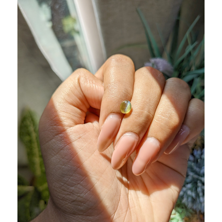1.29 Ct. Cabochon Chrysoberyl from Tanzania