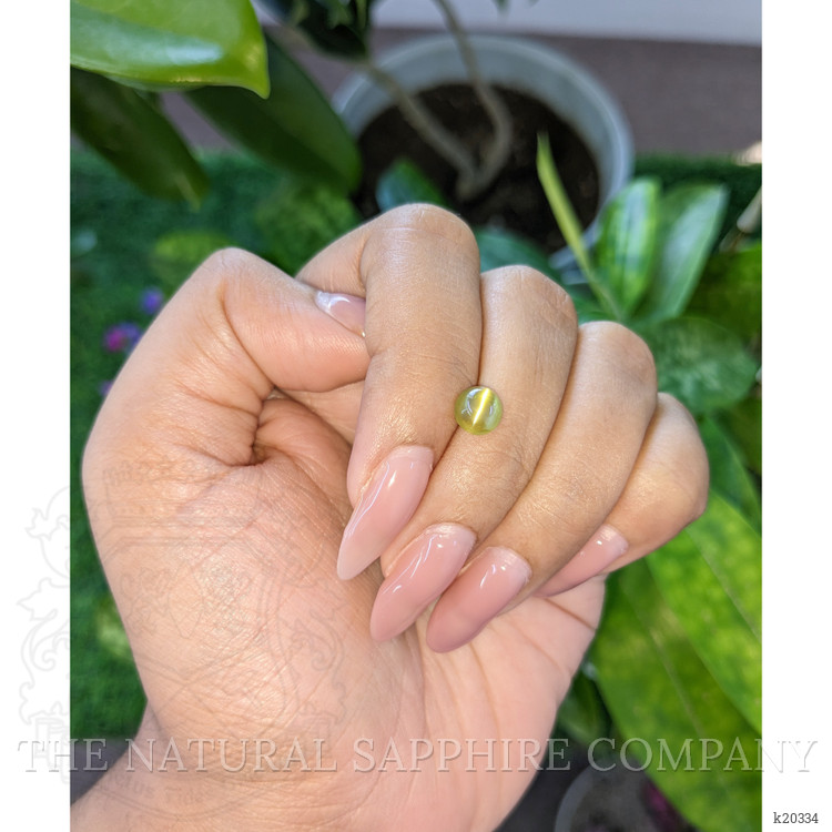 1.53 Ct. Cabochon Chrysoberyl from Tanzania