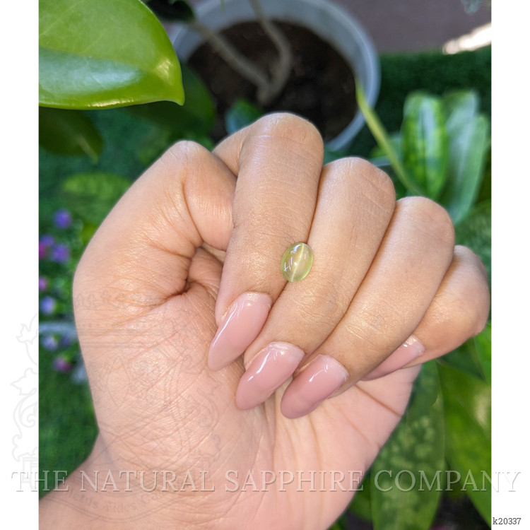 1.52 Ct. Cabochon Chrysoberyl from Tanzania