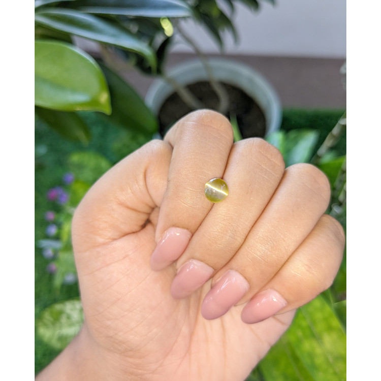 1.94 Ct. Cabochon Chrysoberyl from Tanzania