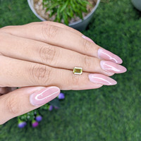 0.78 Ct. Chrysoberyl from Ceylon (Sri Lanka) Life Style