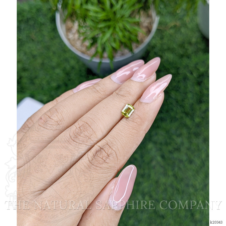 0.78 Ct. Chrysoberyl from Ceylon (Sri Lanka)