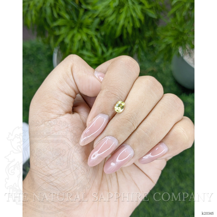 0.67 Ct. Chrysoberyl from Ceylon (Sri Lanka)