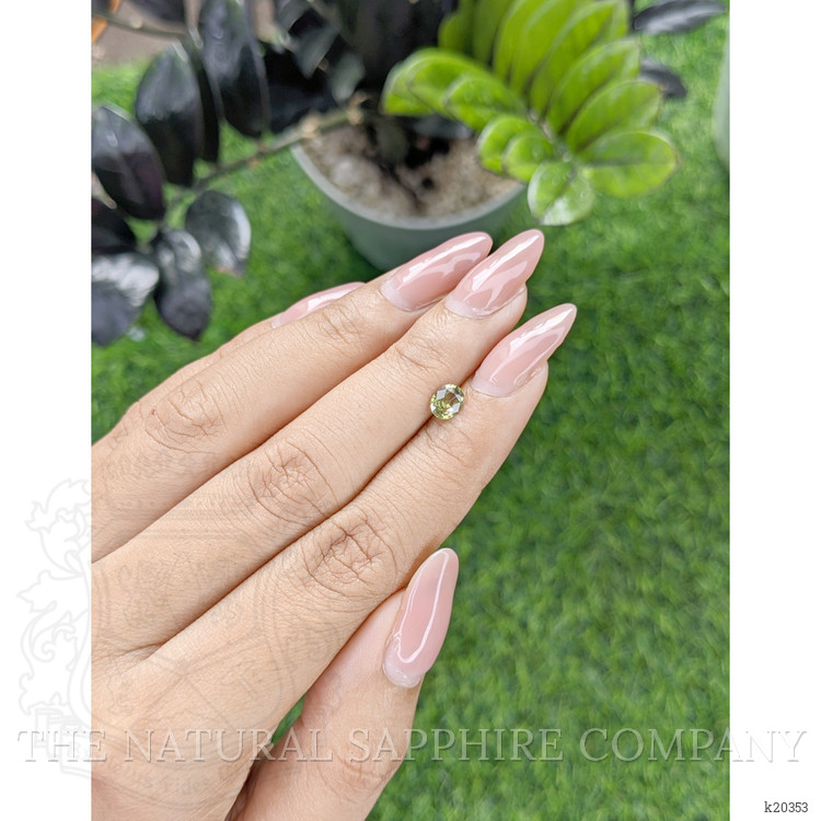 0.51 Ct. Chrysoberyl from Ceylon (Sri Lanka)