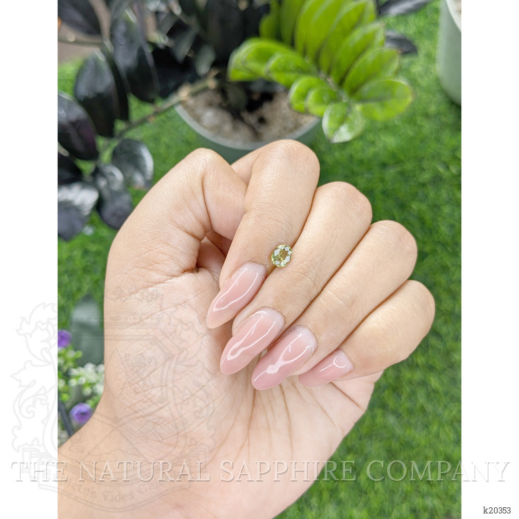 0.51 Ct. Chrysoberyl from Ceylon (Sri Lanka)