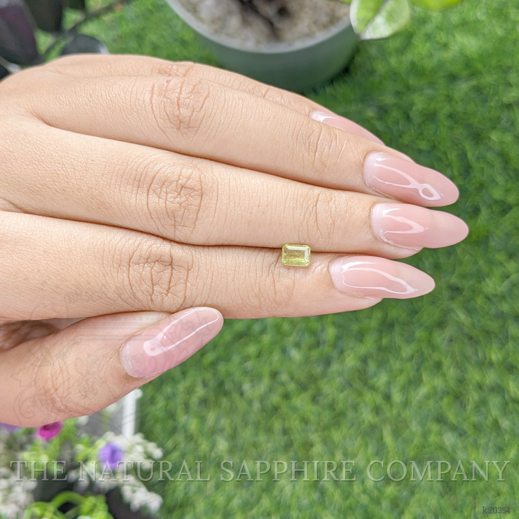 0.54 Ct. Chrysoberyl from Ceylon (Sri Lanka)