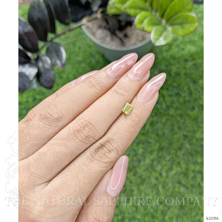 0.54 Ct. Chrysoberyl from Ceylon (Sri Lanka)