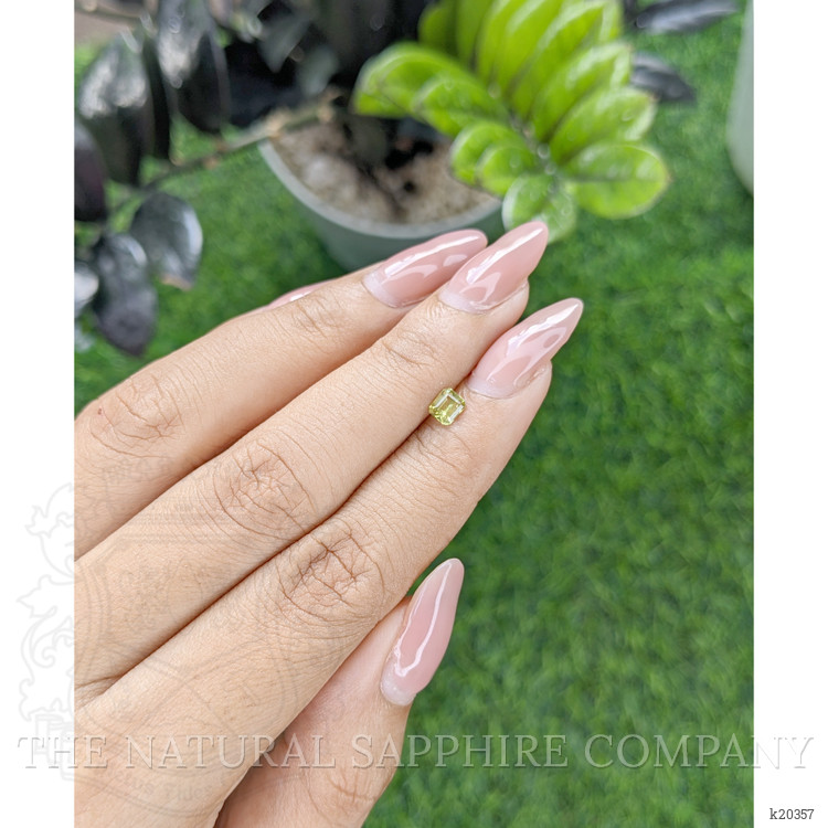 0.39 Ct. Chrysoberyl from Ceylon (Sri Lanka)