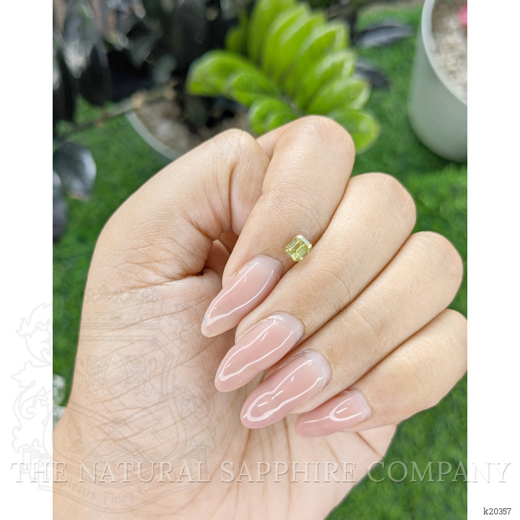 0.39 Ct. Chrysoberyl from Ceylon (Sri Lanka)