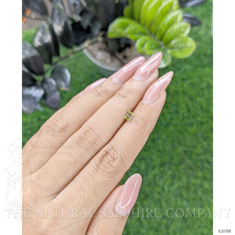 0.34 Ct. Chrysoberyl from Ceylon (Sri Lanka)