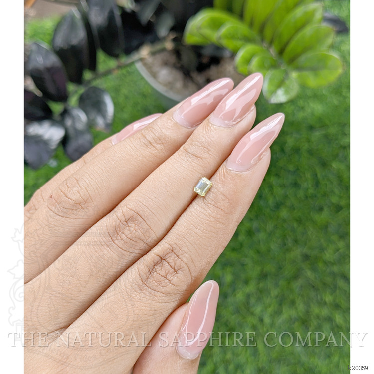 0.42 Ct. Chrysoberyl from Ceylon (Sri Lanka)