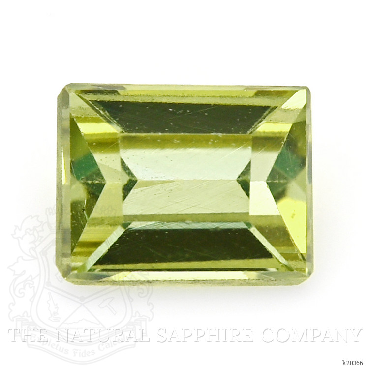 0.34 Ct. Greenish Yellow Chrysoberyl from Ceylon (Sri Lanka)