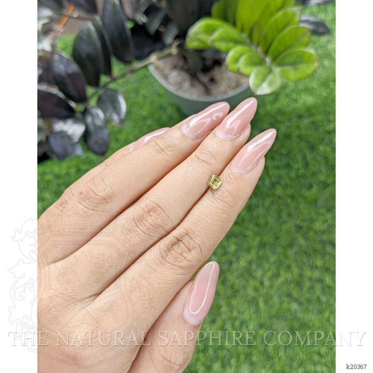 0.38 Ct. Chrysoberyl from Ceylon (Sri Lanka)