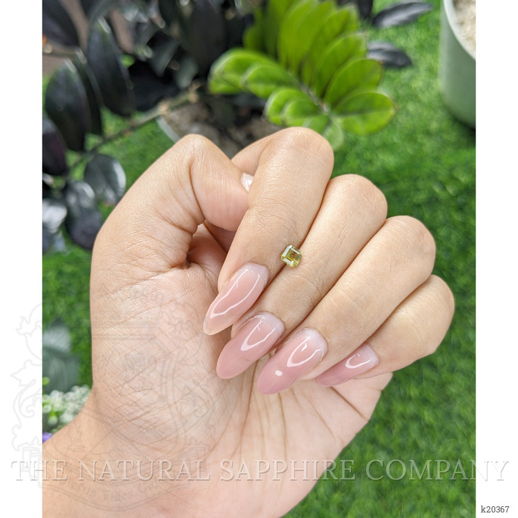 0.38 Ct. Chrysoberyl from Ceylon (Sri Lanka)